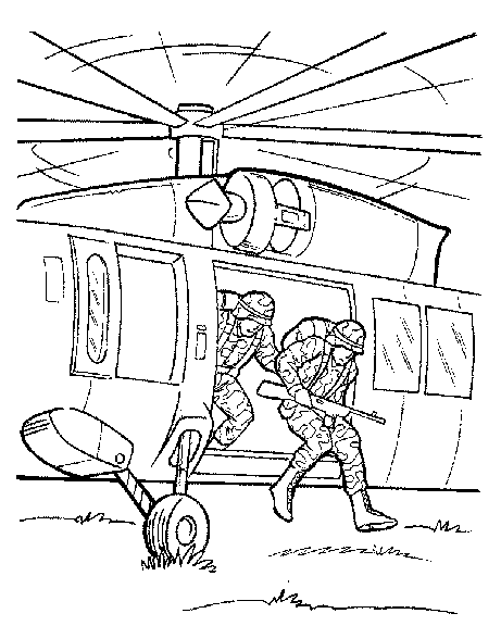 Army coloring pages