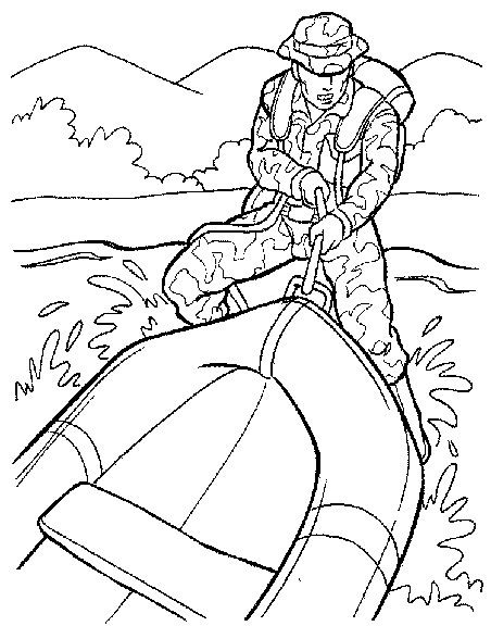 Army coloring pages