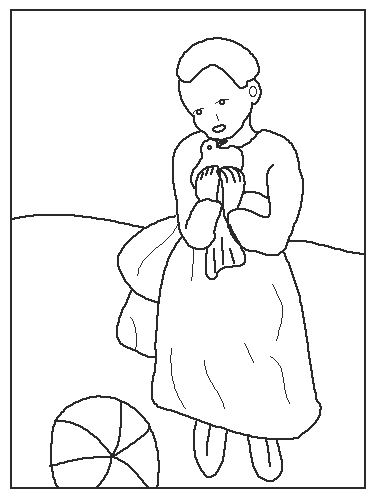 Arts and culture coloring pages