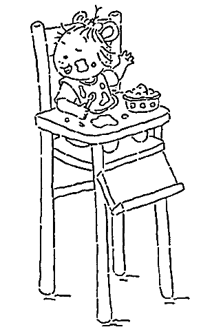 Baby coloring pages