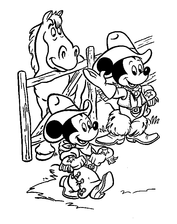 Baby coloring pages