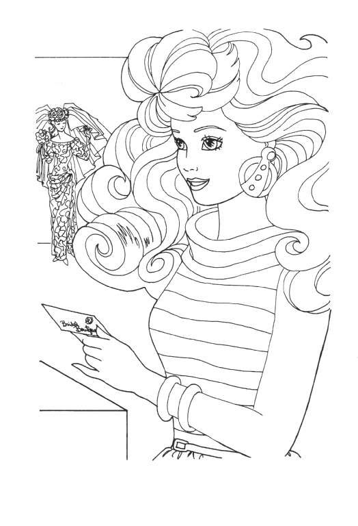 Barbie coloring pages