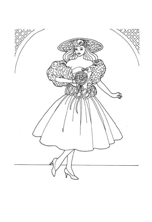 Barbie coloring pages