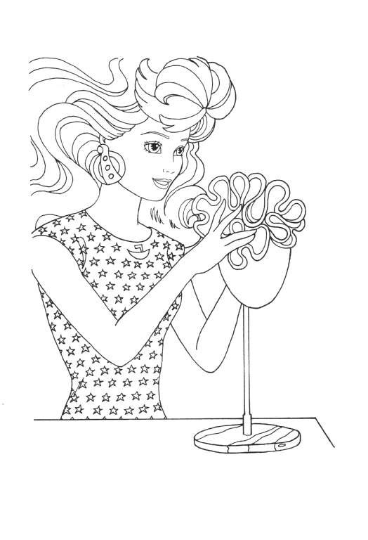 Barbie coloring pages