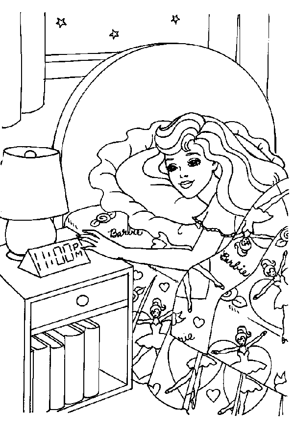 Barbie coloring pages