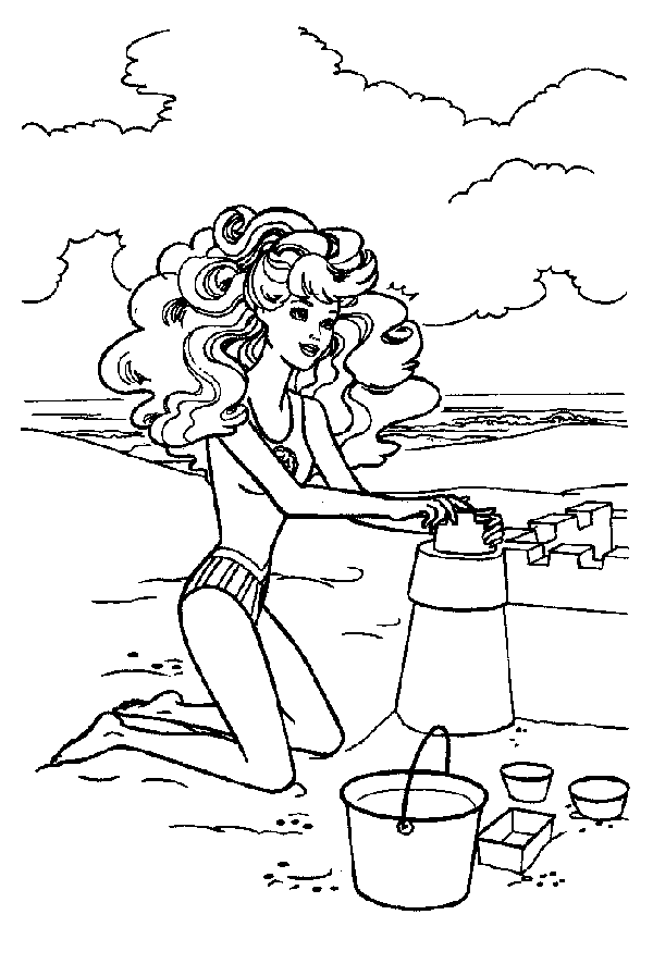 Barbie coloring pages