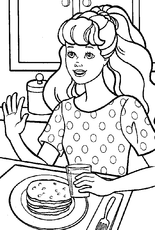 Barbie coloring pages