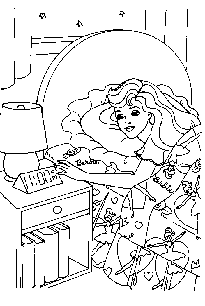 Barbie coloring pages