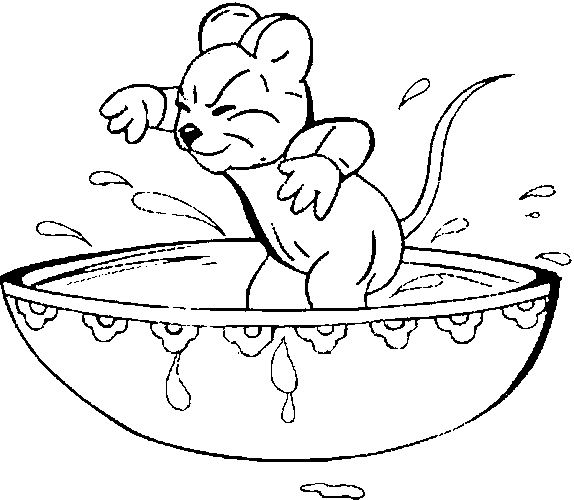 Bath coloring pages