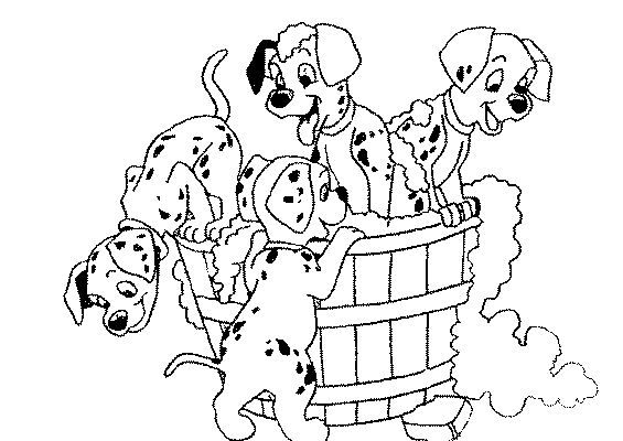 Bath coloring pages