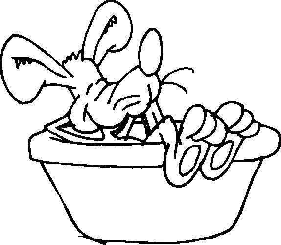 Bath coloring pages