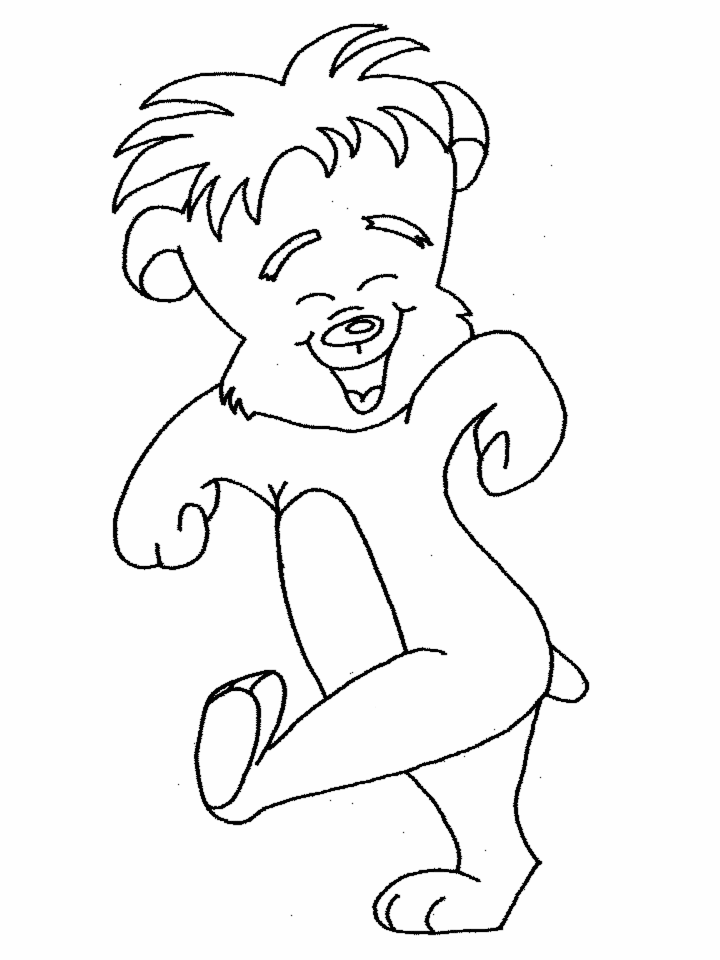 Bear coloring pages