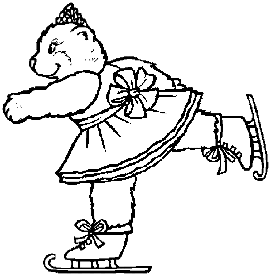 Bear coloring pages