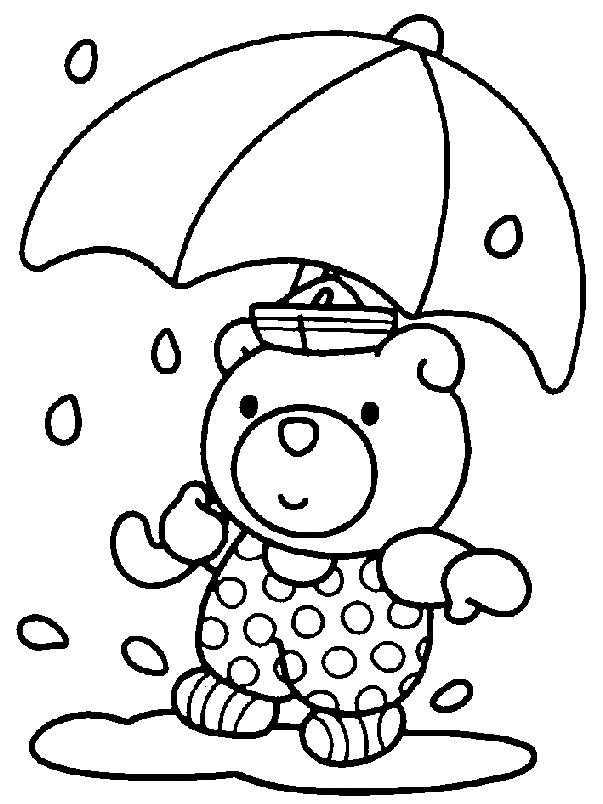 Bear coloring pages