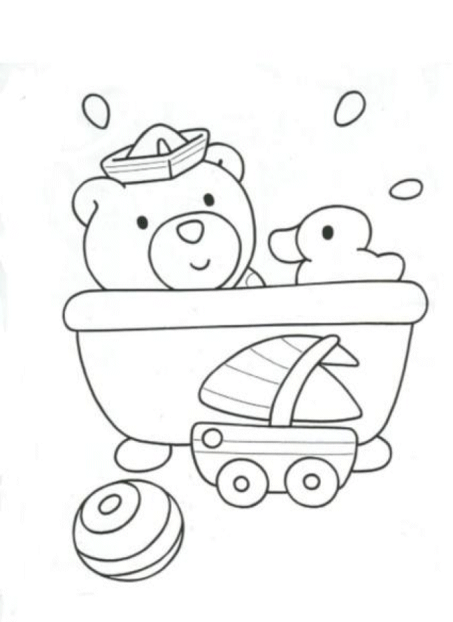 Bear coloring pages