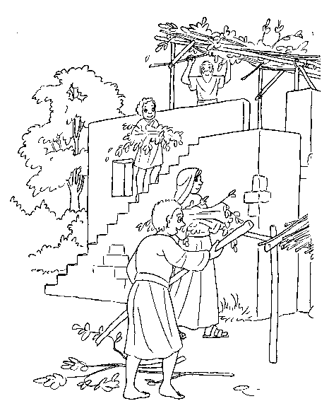 Bible stories coloring pages