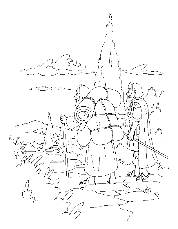 Bible stories coloring pages
