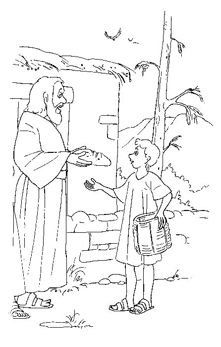 Bible stories coloring pages