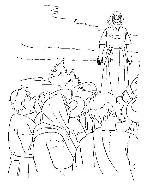 Bible stories coloring pages