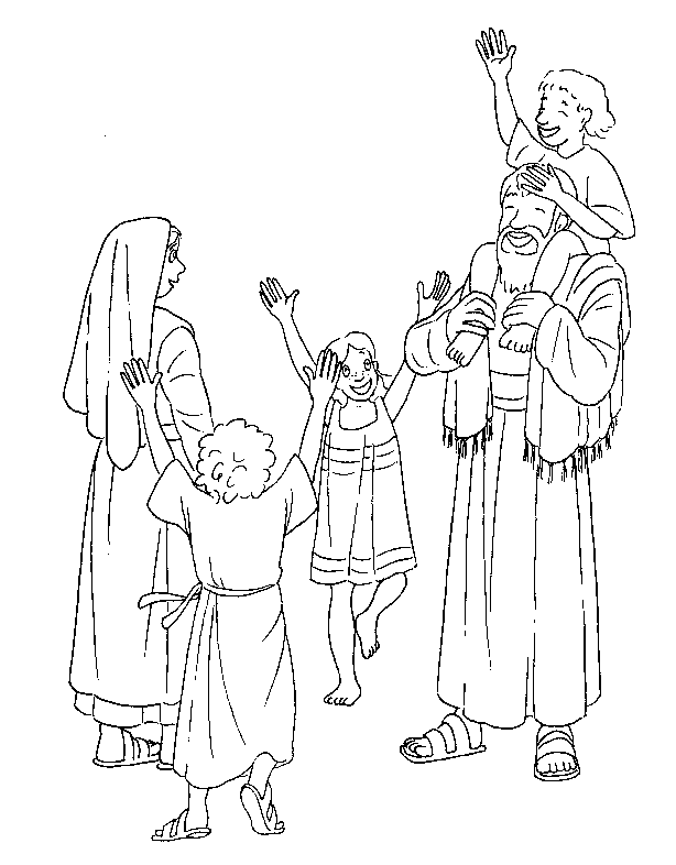 Bible stories coloring pages