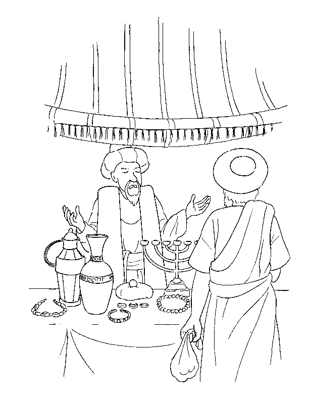 Bible stories coloring pages