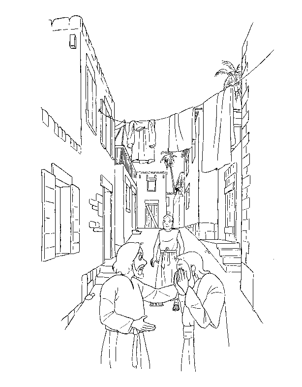 Bible stories coloring pages