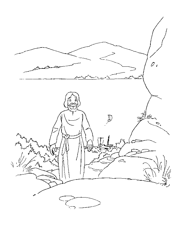 Bible stories coloring pages