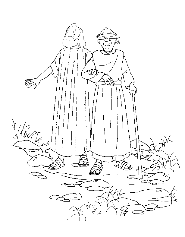 Bible stories coloring pages