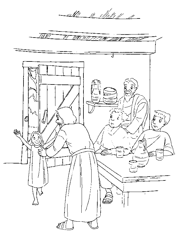 Bible stories coloring pages