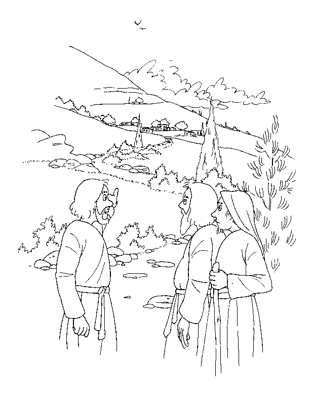 Bible stories coloring pages