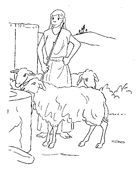 Bible stories coloring pages