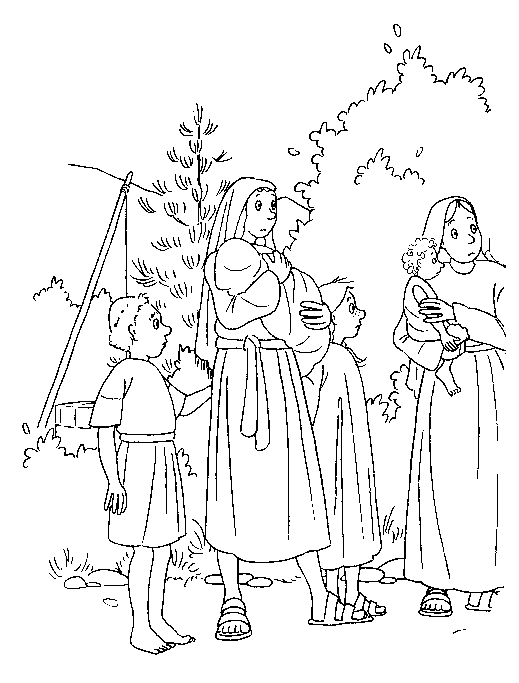 Bible stories coloring pages