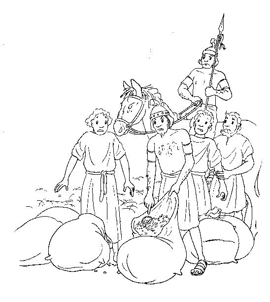 Bible stories coloring pages