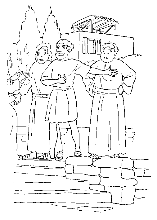 Bible stories coloring pages