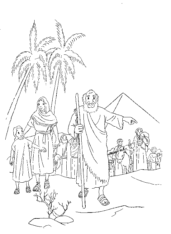 Bible stories coloring pages