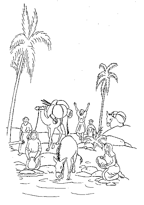 Bible stories Coloring Pages