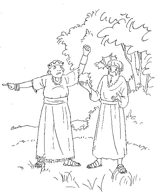 Bible stories coloring pages