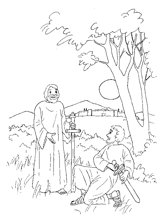 Bible stories coloring pages