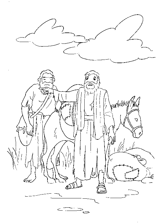 Bible stories Coloring Pages