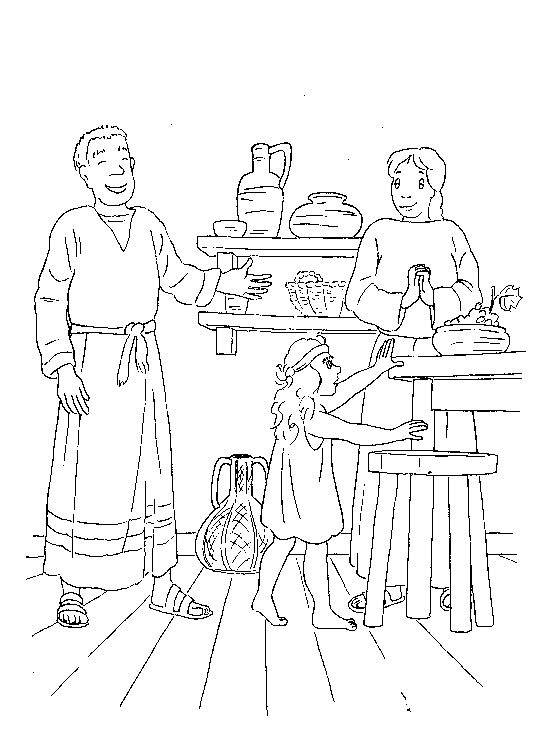 Bible stories coloring pages