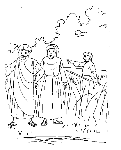 Bible stories coloring pages