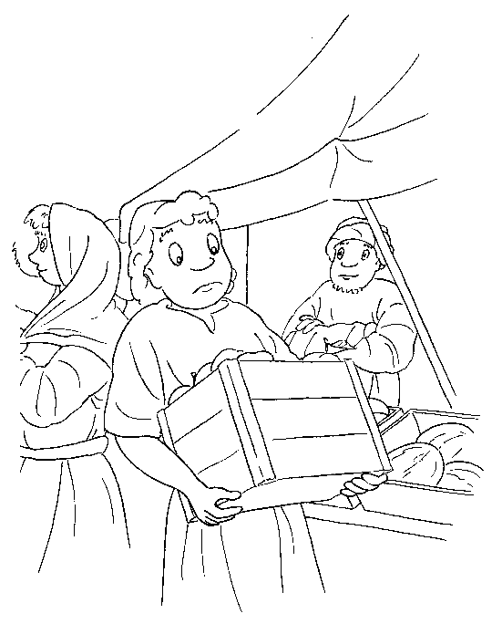 Bible stories coloring pages