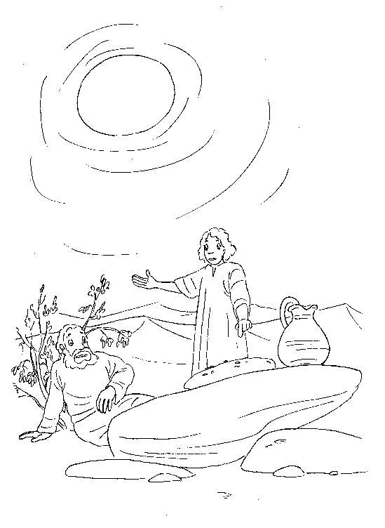 Bible stories coloring pages