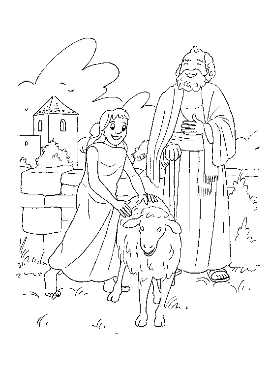 Bible stories coloring pages