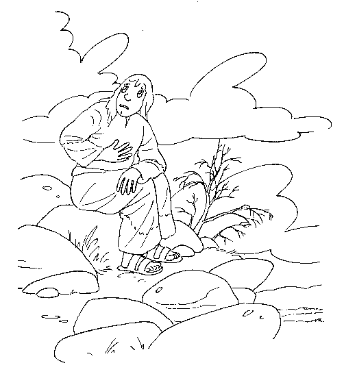 Bible stories coloring pages