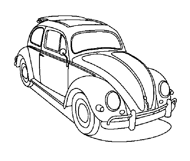 Car coloring pages