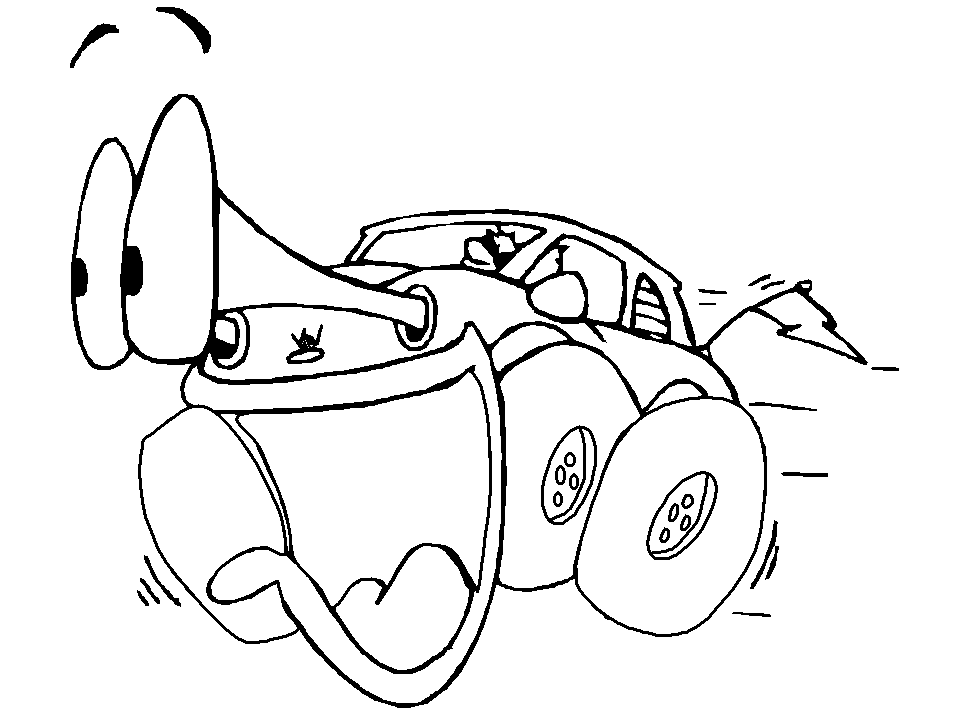 Car coloring pages