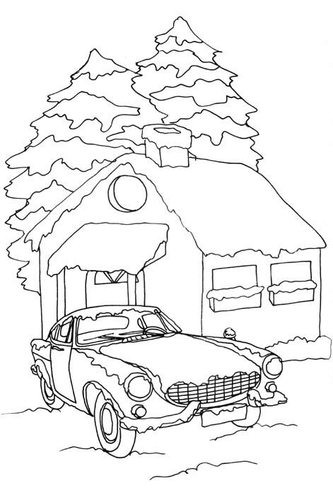 Car coloring pages