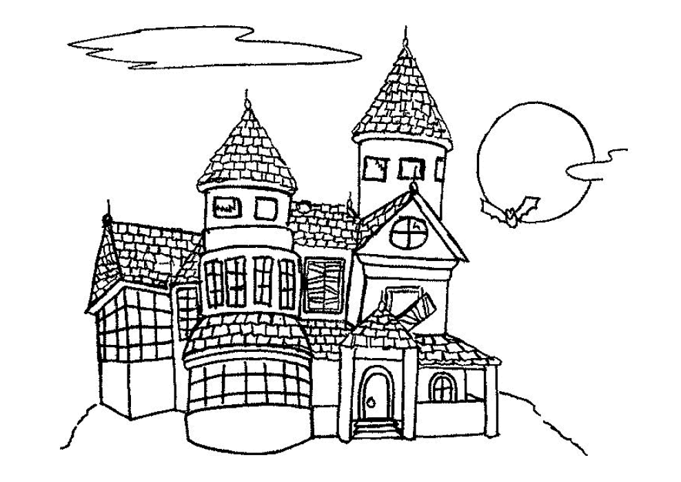 Castle coloring pages