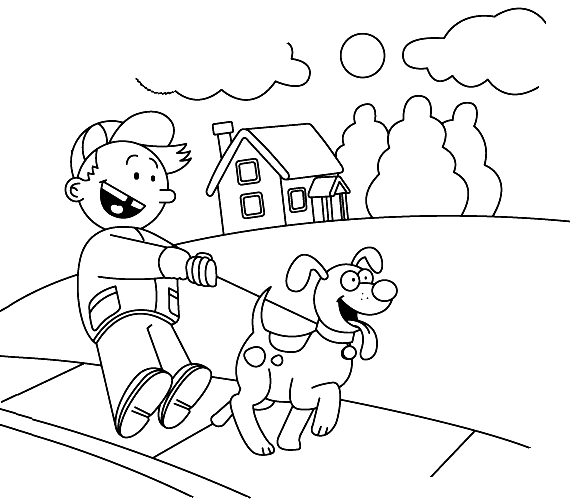 Childern coloring pages